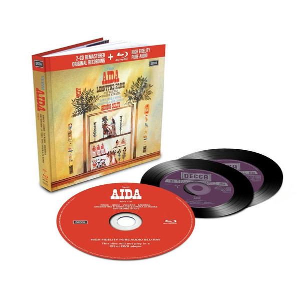 Ray audio. CD Decca. Опера Aida CD новый. Aida by Giuseppe verdi Lian conductor Georg Solti - 196.