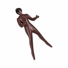 Надувная мини-кукла для фаллостимуляции MISS DUSKY DIVA MINI DOLL - 