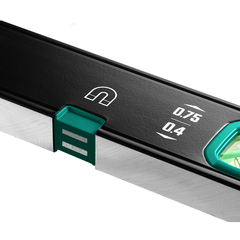 KRAFTOOL 1000 мм, усиленный профиль, с зеркальным глазком, магнитный уровень (34785-100)