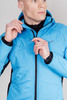 Премиальный Тёплый Костюм Nordski Hybrid Warm Light Blue/Black