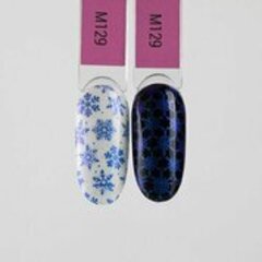 Лак для стемпинга Swanky Stamping M129, INDIGO 6 мл