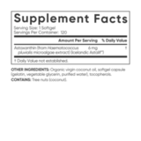 Астаксантин из микроводорослей 6 мг, Astaxanthin 6 mg, Sports Research, 120 капсул 2