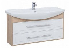 Aquanet 212629 Тумба с раковиной Aquanet Остин 120 дуб сонома/белый (212629) фото