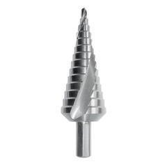 Сверло ступенчатое 4-12мм (Спиральное) HSS 9ступ. L65мм хв.6мм Bucovice(CzTool) 648009