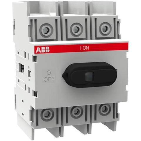 Выключатель нагрузки-рубильник до 16 A, 3-полюсный OT16M3. ABB. 1SCA022497R0220