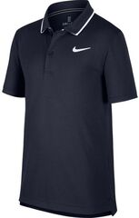Детская футболка Nike Court B Dry Polo Team - obsidian/white