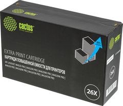 Лазерный картридж Cactus CS-CF226X-MPS (HP 26X) черный увеличенной емкости для HP LaserJet M402d, M402n, M426dw, M426fdn (12'000 стр.)