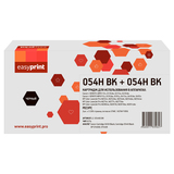 Двойная упаковка картриджа EasyPrint LC-054HD BK для Canon i-SENSYS LBP621, 623, MF641, 643, 645 (2шт.x3200 стр.) черный, с чипом