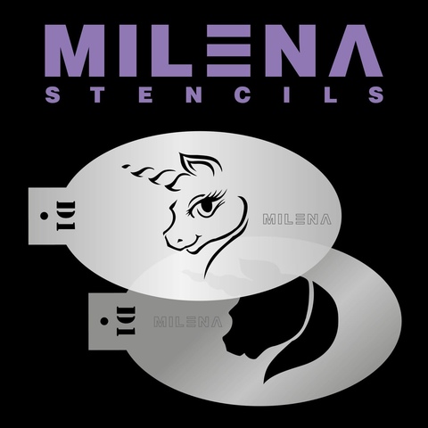 Трафарет Milena D1