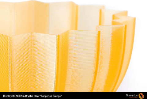 Пластик для 3D-принтера Fillamentum PLA Crystal Clear Tangerine Orange