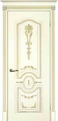 Дверь Смальта 11 / Цвет Слоновая кость ral 1013 патина золото / Двери ТЕКОНА