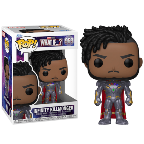 Фигурка Funko POP! Marvel. What If...? Infinity Killmonger (969)