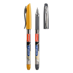 Ручка шариковая, масляная, Piano, синие чернила, серия "Piano Superb",цветной корпус ассорти, 50 шт