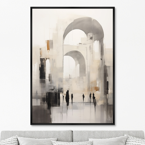 ArtNoMore - Репродукция картины на холсте Graceful arches, No 1, 2024г.