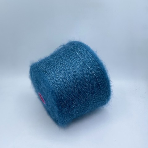 Filati Venezia (пр.Италия),art-Kid silk, 900/100гр, 70%Супер кидмохер, 30%Шелк, цвет-Океан, арт-34931