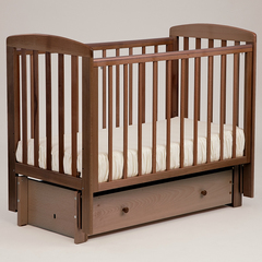 АБ 16.3  "Ромашка"  кровать детская  маятн. прод. качания (орех светлый)