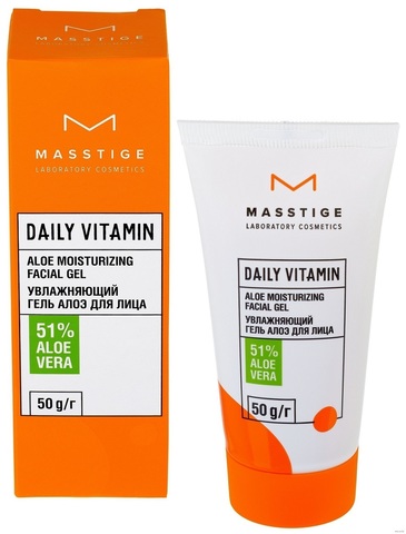 Masstige Daily Vitamin Гель для лица Увлажняющий Алоэ 50мл