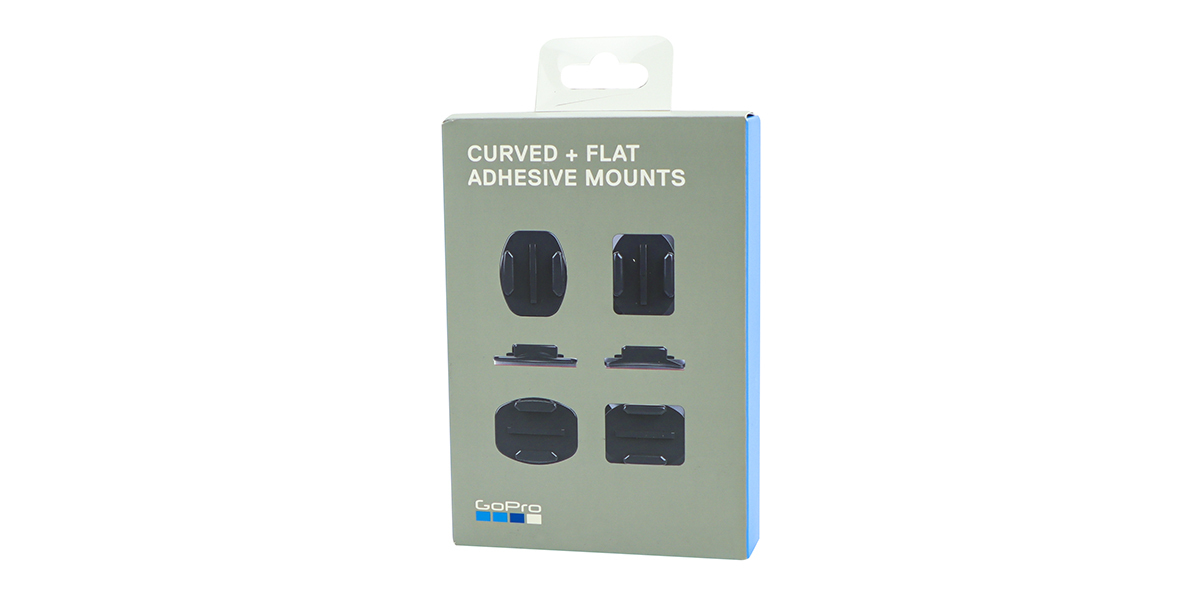 Набор плоских и изогнутых клеящихся платформ GoPro Flat + Curved Adhesive Mounts