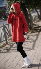Худи вязаный с логотипом "Multilook"