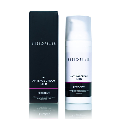 ANGIOPHARM Anti Age Cream Mild Омолаживающий Крем с Комплексом Ретиноидов