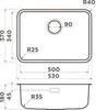 Omoikiri 7405.4230 Комплект Omi 53-U/I-IN Ultra Mini + Смеситель Shinagawa-BN