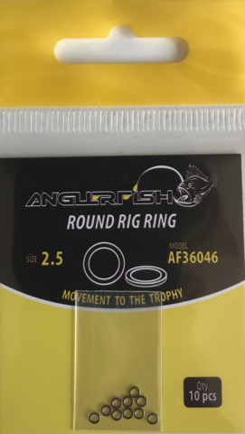 Anglerfish Round rig rings ф2.5 мм Кольцо (продажа от 5 шт)