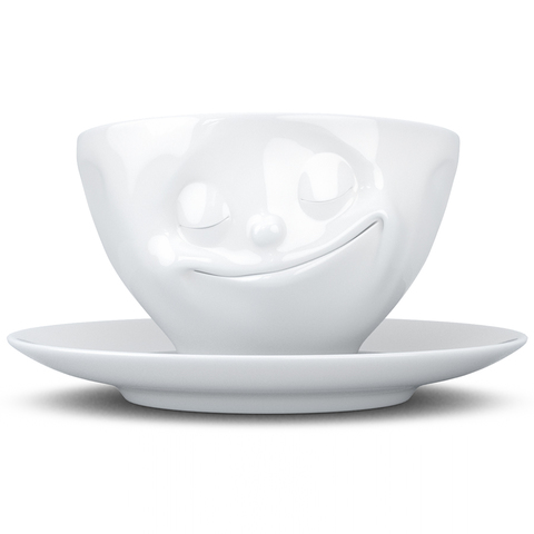 Чайная пара 200мл Tassen Happy белая