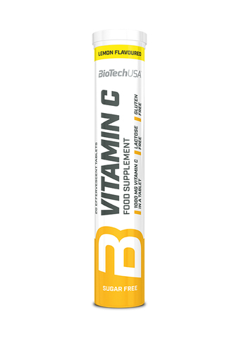 Витамины Vitamin C Effervescent, Biotech USA, 20 таб