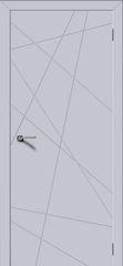 Межкомнатная дверь Вектор / Цвет Лайтгрей / Двери Верда