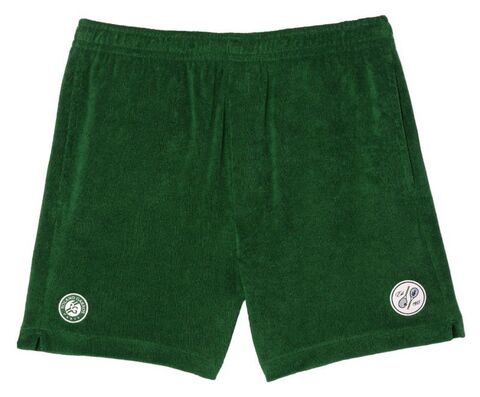 Теннисные шорты Lacoste Roland Garros Edition Sportsuit Sport Tennis Shorts - pine green