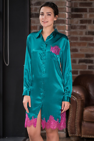 Рубашка Bella 3377 Emerald Mia-Amore