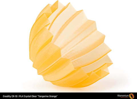 Пластик для 3D-принтера Fillamentum PLA Crystal Clear Tangerine Orange