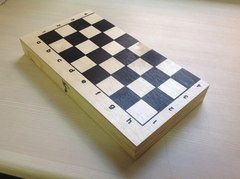 Шахматы лакированные с доской (290х145)
