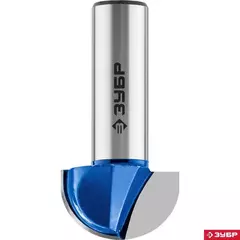 ЗУБР 25.4 x 16 мм, радиус 9.5 мм, фреза пазовая галтельная, Профессионал (28751-25.4-16)