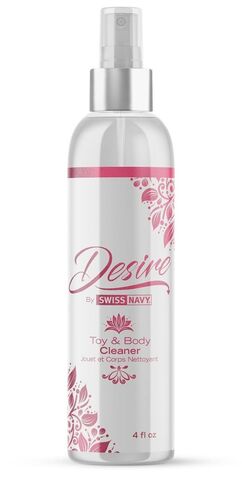 Очищающий спрей для тела и игрушек Desire Toy&Body Cleaner - 118 мл. - Swiss navy Desire DESTB4