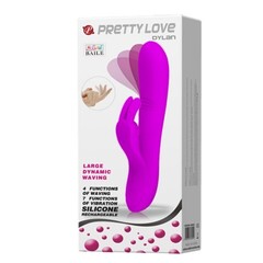 Инновационный вибратор с двигающейся головкой 