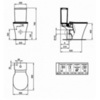 Бачок для унитаза напольного Ideal Standard Connect Air E073901