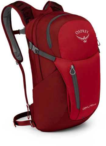 Картинка рюкзак для ноутбука Osprey Daylite Plus Real Red - 1