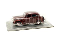 Moskvich-400 (Moszkvics) dark red 1:43 DeAgostini Kultowe Auta PRL-u #37