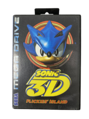 Картридж Sonic 3D Flickes' Island (Sega Mega Drive)