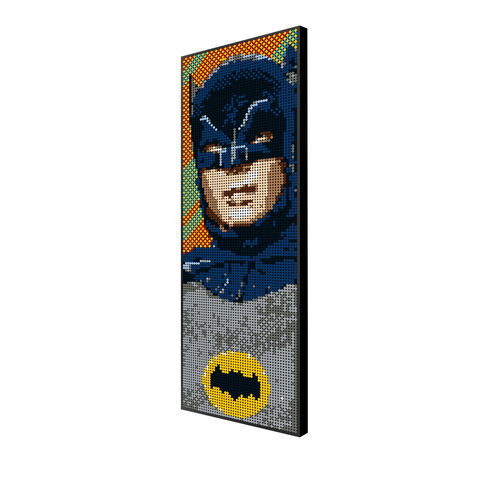 Большой набор для творчества Wanju pixel ART картина мозаика пиксель арт - Бэтмен Batman 7605 детали круглые M0109