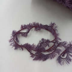 Мех мериносовый Арт Pelliciotta Lana Seta от Pura Lana Italia Виноград 014