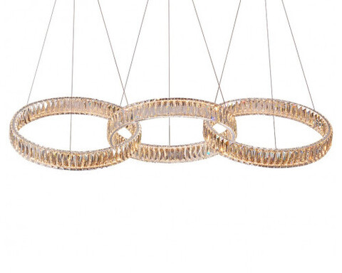 Подвесной светодиодный светильник Newport CRYSTAL 8243N/S chrome, М0071052