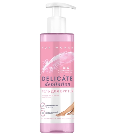 Гель для бритья DELICATE DEPILATION 190мл ФИТО Bio Cosmetolog Prof
