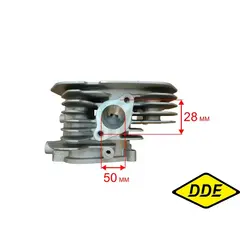 Головка цилиндра DDE пустая 192F (01-192-001)