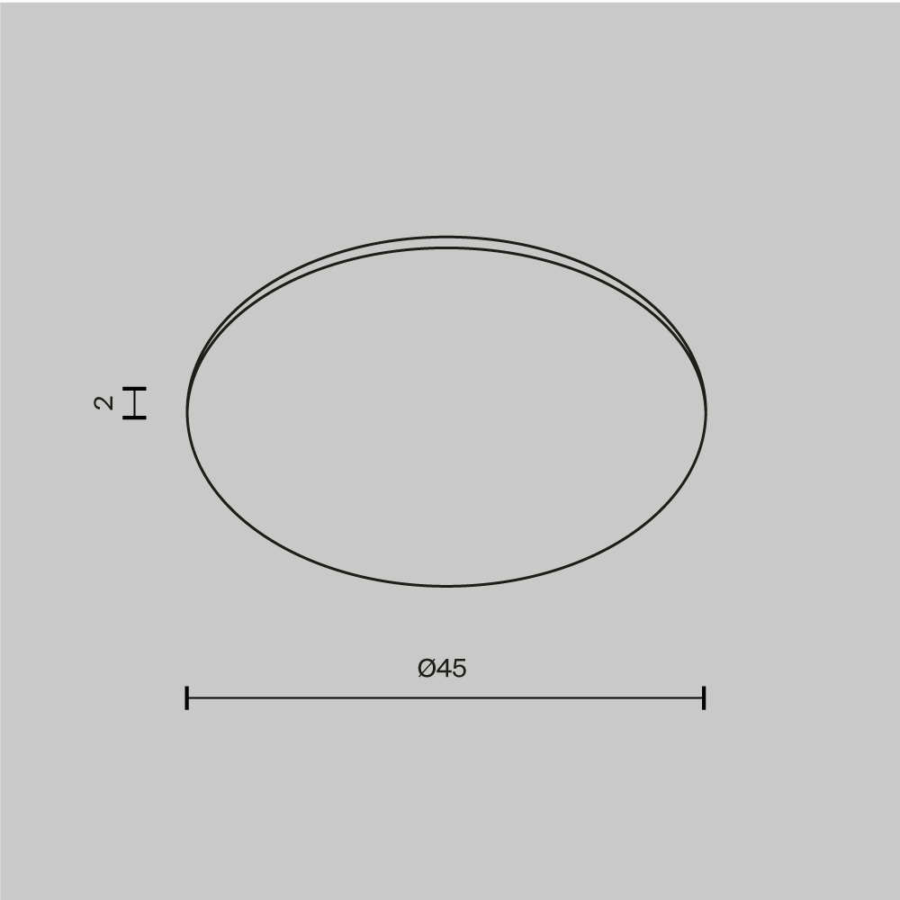 Стекло для пылевлагозащиты Maytoni Technical Dip Glass001-D45