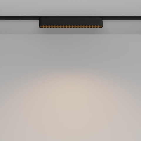 Магнитный трековый светильник Maytoni Basis Grid TR084-1-12W3K-B