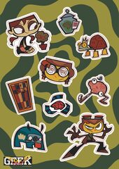 Фирменные Стикеры Psychonauts