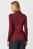 Водолазка для беременных и кормящих 16343 бордо