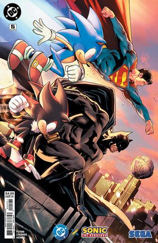 DC x Sonic The Hedgehog #5 (Cover B)
